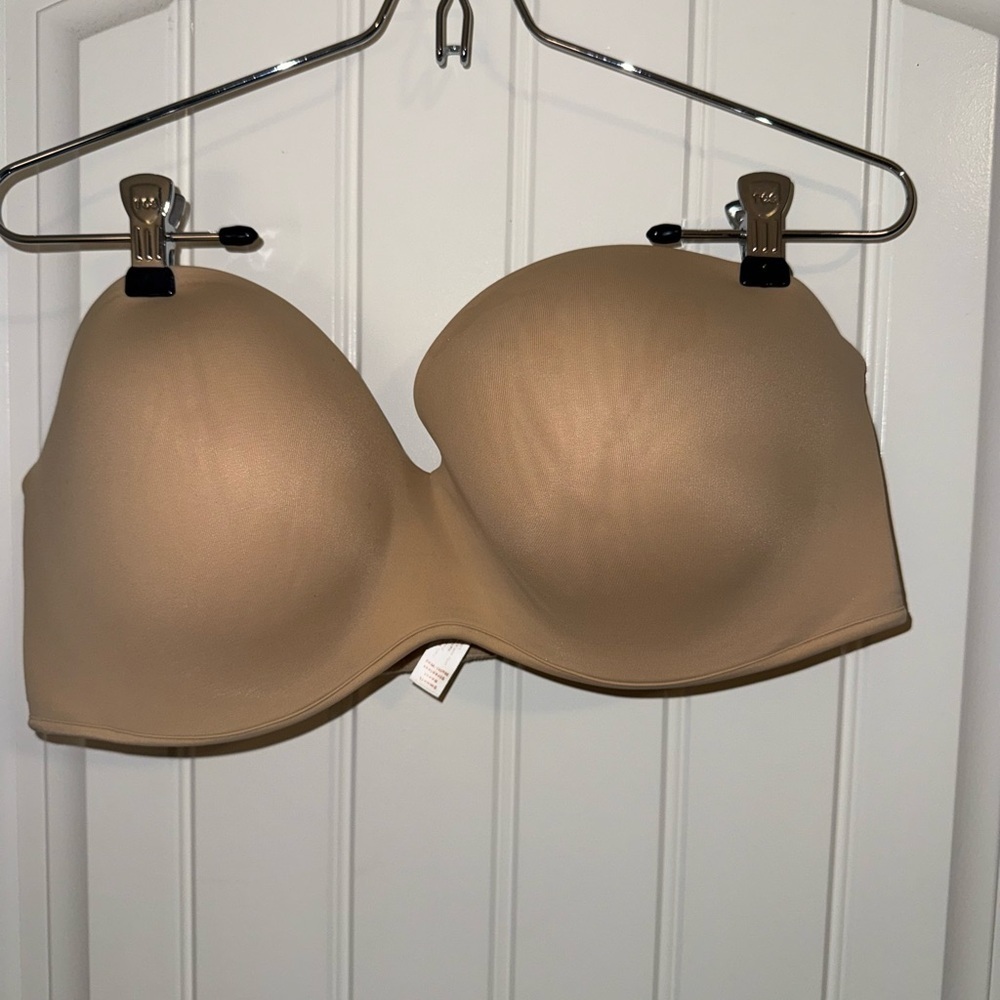 Lane Bryant Tan Seamless Full Coverage Bra